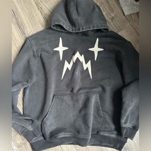 Wrathboy Black Ghost Face Hoodie